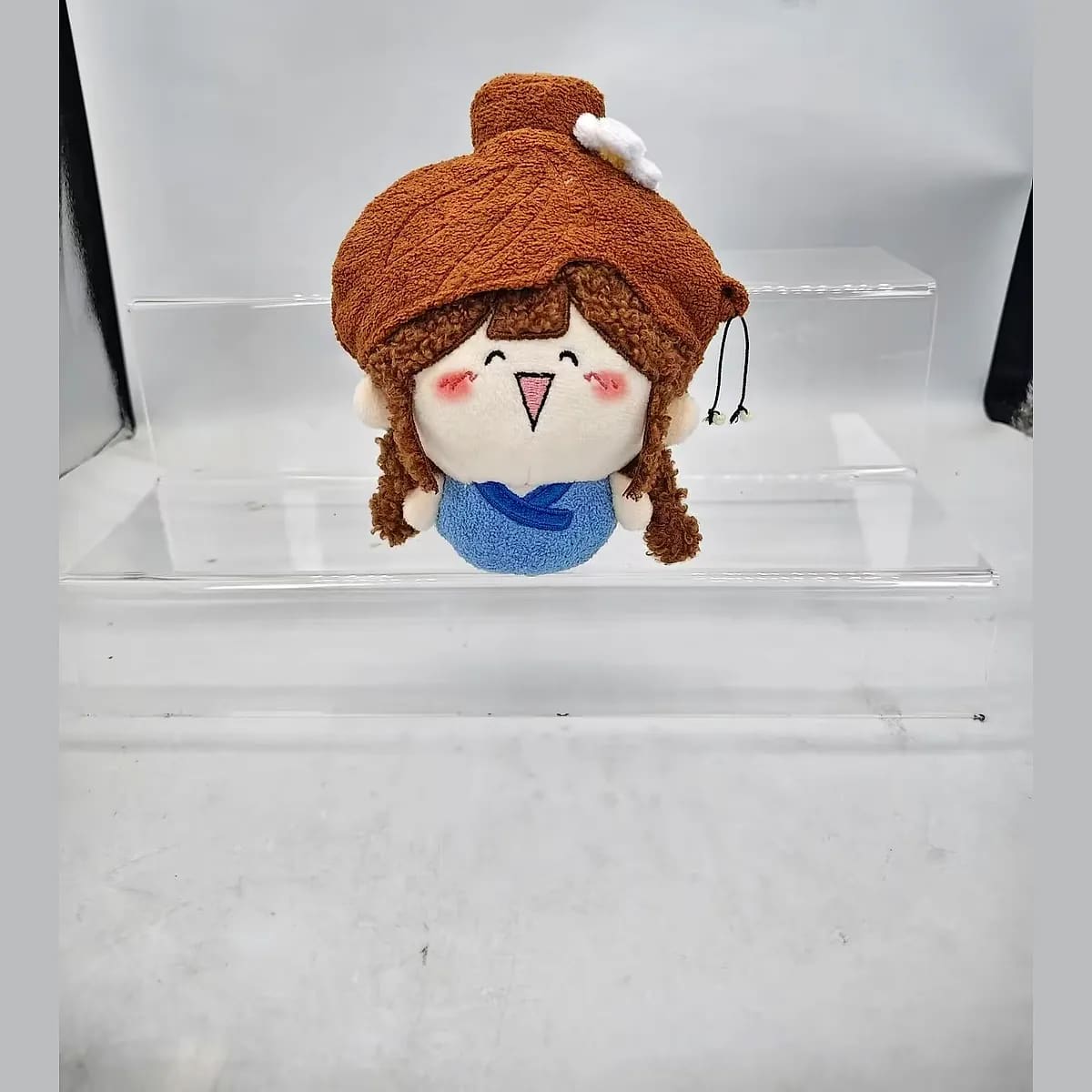 Mini doll plush keyring — custom keychains manufactured in Shenzhen by Custom Plush Toy Factory