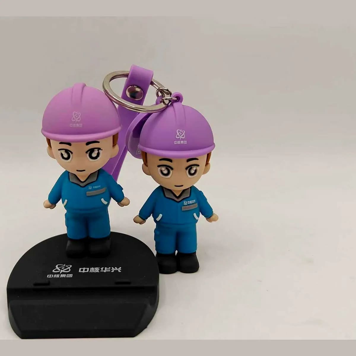 Engineer team PVC figures — custom pvc figures manufactured in Shenzhen by Custom Plush Toy Factory