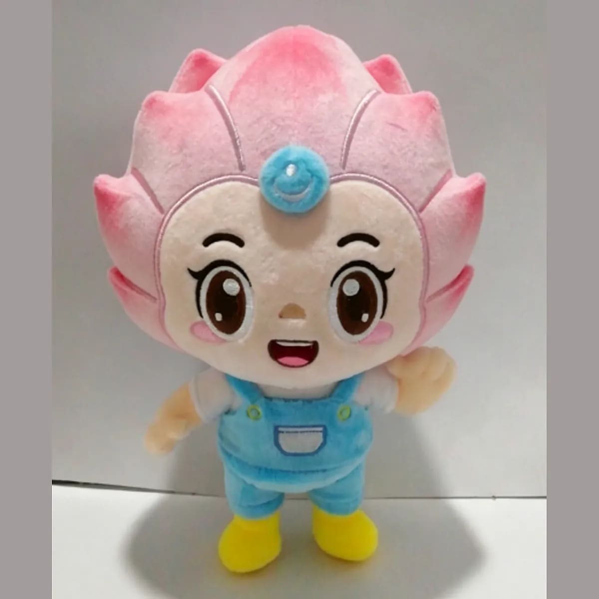 Lotus character mascot plush — custom brand mascots manufactured in Shenzhen by Custom Plush Toy Factory